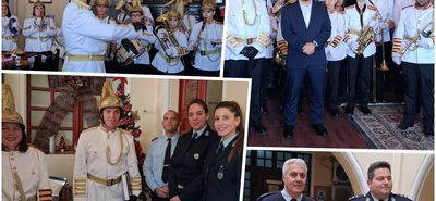 Χριστουγεννιάτικα κάλαντα στο Επαρχείο και στην Αστυνομική Δ/νση Κω