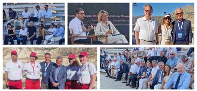 Παρουσία σπουδαίων προσωπικοτήτων ξεκίνησε την Παρασκευή στη Νίσυρο το συνέδριο «διάλογοι της Νισύρου»
