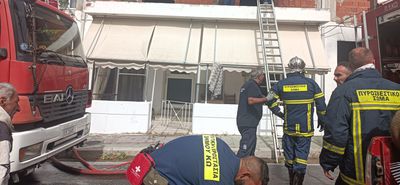 Φωτιά σε διώροφη μονοκατοικία στο Πυλί 