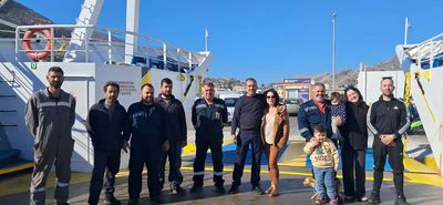 Επέστρεψε στην Κάλυμνο το «ΟΛΥΜΠΙΟΣ ΖΕΥΣ» – Συγκίνηση στο λιμάνι και αυλαία για τον καπετάν Γιάννη Πετρίδη