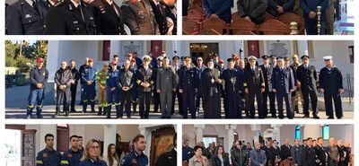 Η Πυροσβεστική Υπηρεσία Κω γιόρτασε τους προστάτες της «Άγιοι Τρείς Παίδες εν Καμίνω»