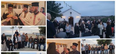 Mε λαμπρότητα ο εσπερινός των Αγίων Ακινδύνου, Αφθονίου, Πηγασίου, Ελπιδοφόρου και Ανεμποδίστου στην Αντιμάχεια