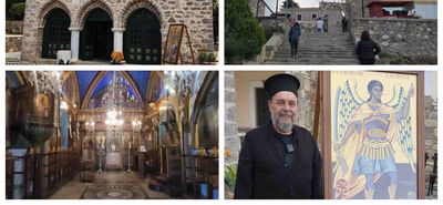 Ο πατέρας Σακελλάρης Ζουλουφός μιλάει για τον εορτασμό του Ασωμάτου στο Ασφενδιού