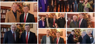 Κάλαντα και ευχές στο γραφείο του Δημάρχου Κω για τα Χριστούγεννα