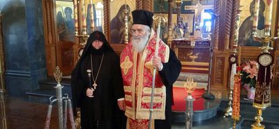 Ενθρόνιση της νέας Ηγουμένης της Ιεράς Μονής Αγίων Πάντων – Αγίου Σάββα, Μοναχής Θέκλας