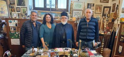 Eπίσκεψη του Δ.Σ. του ΑΠΕΛΛΗ στον Μητροπολίτη κ. κ. Ναθαναήλ