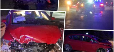 Τροχαίο στον Επαρχιακό - Αυτοκίνητο ξέφυγε της πορείας του και προσέκρουσε με σφοδρότητα σε τοιχίο 