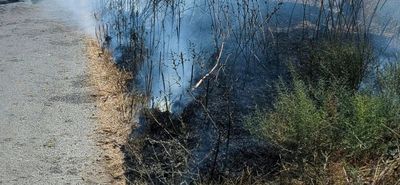 Συμβαίνει τώρα: Φωτιά σε Μαρμάρι και Καρδάμαινα