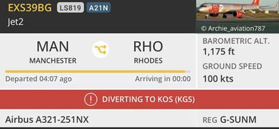 2 πτήσεις από Αγγλία αντί να προσγειωθούν στη Ρόδο κατέληξαν στην Κω και στην Αττάλεια Τουρκίας