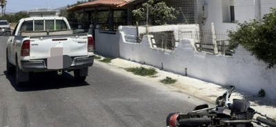 Τροχαίο ατύχημα στο Πυλί: Μηχανάκι συγκρούστηκε με μικρό φορτηγό - Στο νοσοκομείο ο οδηγός