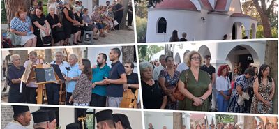 Με ευλάβεια ο εσπερινός της εορτής της Οσίας Ειρήνης Χρυσοβαλάντου στην Ιερά Μονή Αγίου Νεκταρίου 