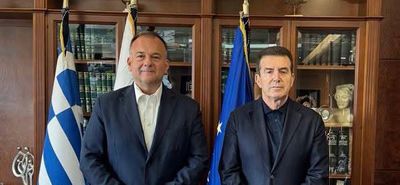 Συνάντηση του Γ. Παππά με τον Υπ. Προστασίας του Πολίτη Μ. Χρυσοχοϊδη