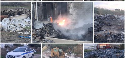 Φωτιά στο Τιγκάκι – Άμεση επέμβαση της Πυροσβεστικής