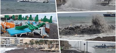 Προβλήματα και στην Κω από την κακοκαιρία – Πλημμύρισαν δρόμοι και προκλήθηκαν ζημιές σε παραλιακές επιχ/σεις