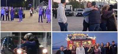 Συγκινητική αποχώρηση του Λιμενάρχη Κω I. Μάργαρη – Με σφυρίγματα πλοίων το «αντίο» στο νησί