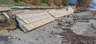 Σε κατάσταση έκτακτης ανάγκης κηρύχθηκε και η Καρδάμαινα από την κακοκαιρία 