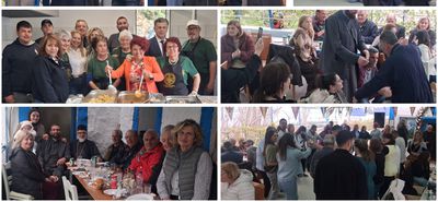 Μεγάλο γλέντι στον Αγ. Γεώργιο Καρυδιάς