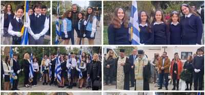 Με λαμπρότητα και συγκίνηση οι εκδηλώσεις από την εκπαιδευτική κοινότητα της Κω για την επέτειο της 25ης Μαρτίου