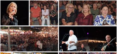 Μια ξεχωριστή μουσική βραδιά στο λιμάνι Κω με τους Μανώλη Μητσιά και Alexandra Gravas