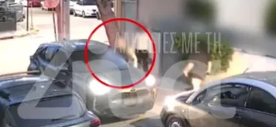 Σοκαριστική επίθεση στο Ίλιον: Οδηγός γρονθοκόπησε γυναίκα μπροστά στο παιδί της (vid)
