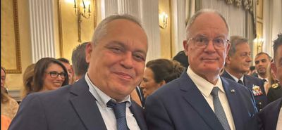 Ο Πρόεδρος της Ε.Ι.Ε.Τ. στην εκδήλωση για την αποκατάσταση της Δημοκρατίας