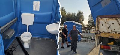 Τοποθετήθηκαν οι δημόσιες τουαλέτες στην παραλία Τιγκακίου