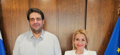 Συνάντηση της Μ. Ιατρίδη με τον Υπ. Εσωτερικών Θ. Λιβάνιο για τη λειτουργία και στελέχωση των κοινωνικών δομών των Δήμων