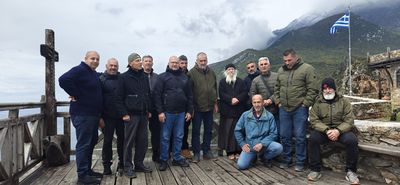 Στο Άγιο Όρος ακόμη μία χρονιά για το ετήσιο τάμα τους Κώοι προσκυνητές 