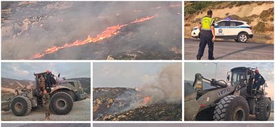 Σε εξέλιξη μεγάλη φωτιά στο Πυλί