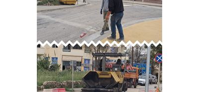 Έκλεισε ο κόμβος στη Μαρίνα - Ξεκίνησαν οι εργασίες ασφαλτοστρωσης