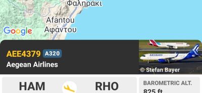 Χαρταετοί εμπόδιζαν την προσγείωση αεροσκάφους από Αμβούργο στη Ρόδο – Χρειάστηκαν τρεις προσπάθειες