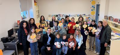 Η προσφορά της οικογένειας του αείμνηστου Φώτη Χατζηδιάκου στο 2ο Δημοτικό Σχολείο Αρχαγγέλου φωτίζει και συγκινεί