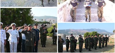 Επίσημη έπαρση και υποστολή της σημαίας στο Κάστρο της Νεραντζιάς