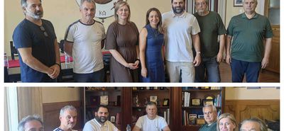 Συναντήσεις του νέου Δ.Σ. του Εμπορικού Συλλόγου Κω με τις τοπικές αρχές