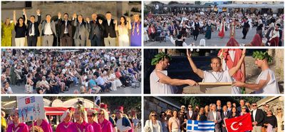 Η Πλατεία Ελευθερίας στην Κω γέμισε με μηνύματα ενότητας και φιλίας