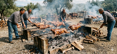 Παραδοσιακό Πάσχα με αρνιά και μουσική στην Πλ. Ελευθερίας Κω (την Δευτέρα του Πάσχα)