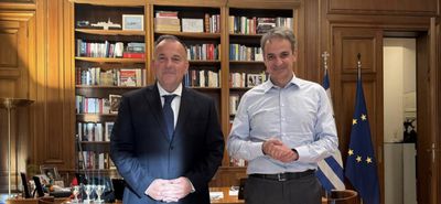 Συνάντηση του κ. Γ. Παππά με τον Πρωθυπουργό στο Μέγαρο Μαξίμου