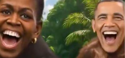 Σάλος με την ανάρτηση Τραμπ: Δημοσίευσε βίντεο που απεικονίζει τους Ομπάμα σαν... πιθήκους