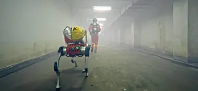 Ρομποτικοί σκύλοι με τεχνητή νοημοσύνη αναλαμβάνουν επικίνδυνες αποστολές πυρόσβεσης