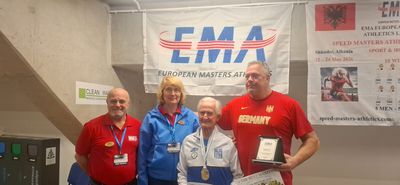 Δύο χρυσά μετάλλια για τον Κωνσταντίνο Χατζηεμμανουήλ στο Πανευρωπαϊκό Πρωτάθλημα Κλειστού Στίβου Masters