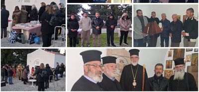 Με κατάνυξη ο εσπερινός της πρώτης εορτής του νέου έτους στον Άγιο Βασίλειο στο Παλιό Πυλί 