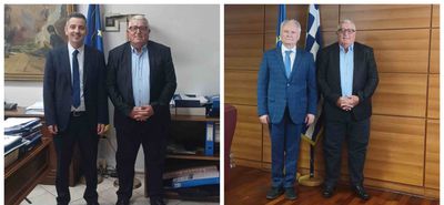 Σειρά επαφών του Αντιπεριφερειάρχη Φιλήμονα Ζαννετίδη στην Αθήνα για κρίσιμα ζητήματα του πρωτογενούς τομέα 