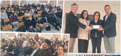 Mε ιδιαίτερο ενδιαφέρον η εκδήλωση στο ΕΠΑΛ Κω για την αιμοδοσία και τη δωρεά μυελού των οστών 