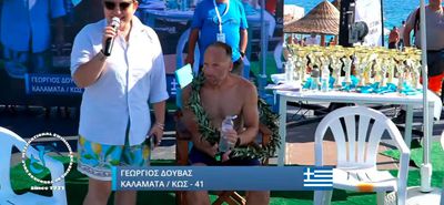 Γ. Δούβας: Ολοκλήρωσε με επιτυχία τον ιστορικό Διάπλου του Τορωναίου Κόλπου