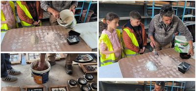 Επίσκεψη του 6ου Δημ. Σχολείου Κω στο Εργαστήρι Ψηφιδωτών 