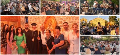 Με μεγάλη προσέλευση ο εορτασμός του Οσίου Δαυίδ στην Αντιμάχεια