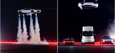 Η Tesla αποκάλυψε το πρώτο ιπτάμενο αυτοκίνητο: Πετά, προσγειώνεται στον δρόμο και συνεχίζει την πορεία του