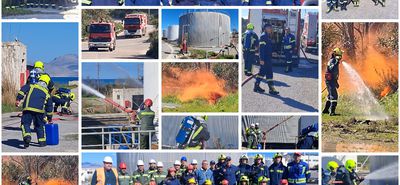 Με επιτυχία η άσκηση ετοιμότητας «Υγρό Πυρ» της Πυροσβεστικής Κω στο εργοστάσιο της ΔΕΗ