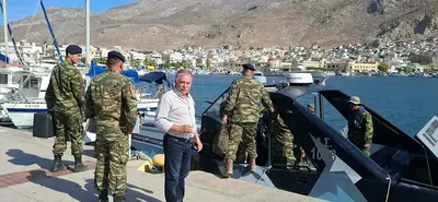 Γιάννης Μαστροκούκος: Αυτοψία στην Ψέριμο για την κατασκευή ελικοδρομίου