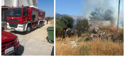 Συμβαίνει τώρα: Φωτιά σε οικία στο Πυλί